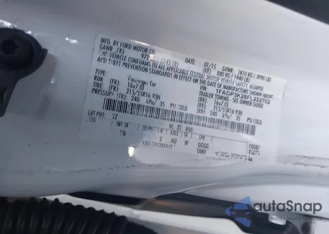 2015 Ford Focus Se из США, поврежденный, VIN 1FADP3K28FL222702